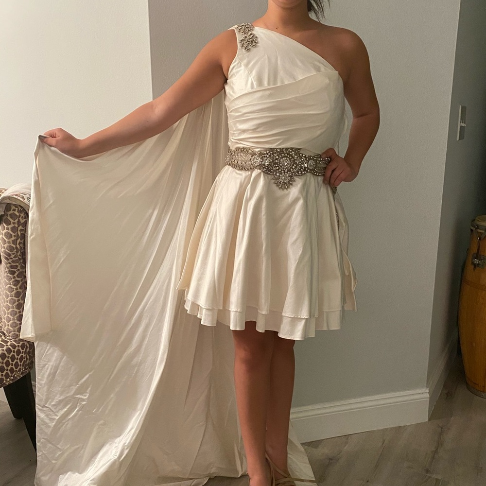 Custom make silk dress